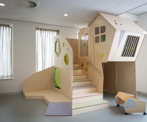 Nieuwe speelkamer voor kinderen