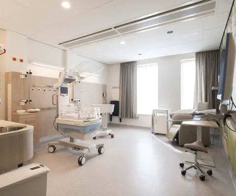 Vernieuwde kamer in Franciscus ziekenhuis