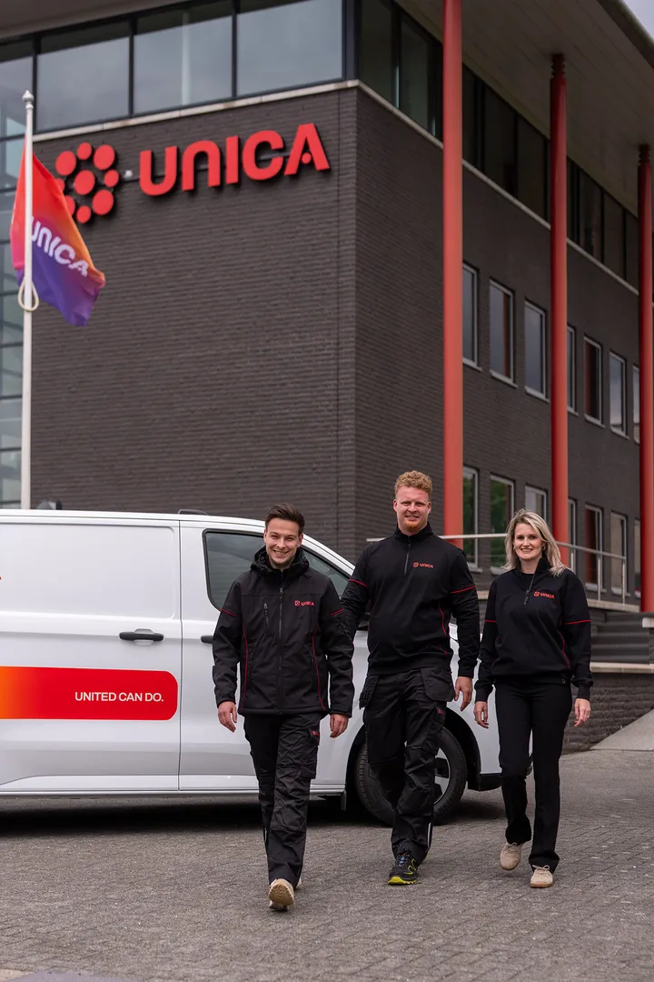 Unica medewerkers Hoevelaken brand update