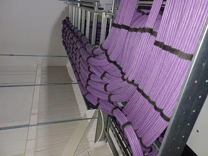 Paarse bekabeling voor data