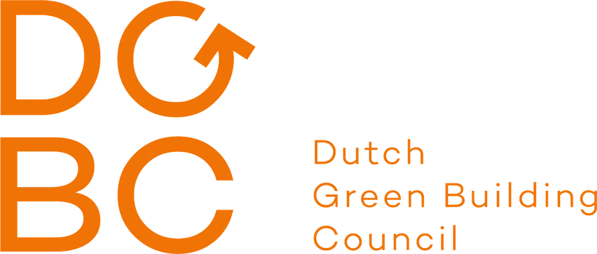 Logo Dutch Green Building Council oranje