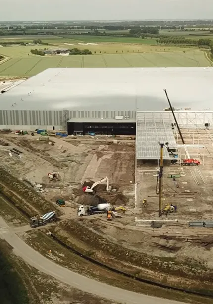 DSV Tholen locatie bovenaf