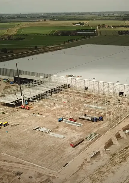 DSV Tholen locatie bovenaf