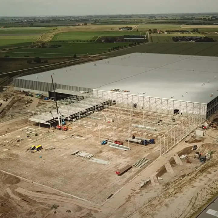 DSV Tholen locatie bovenaf