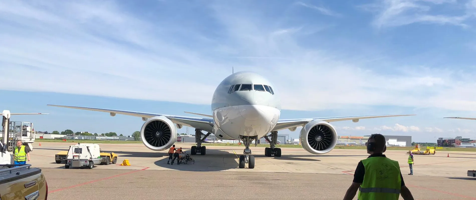 maastricht aachen airport vliegtuig