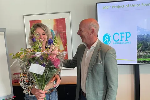 100e project viering!