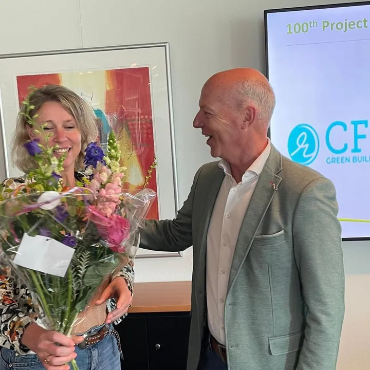 100e project viering!