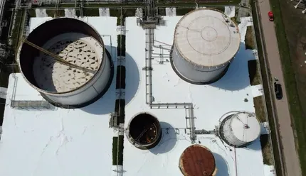 Drone foto schuimtest