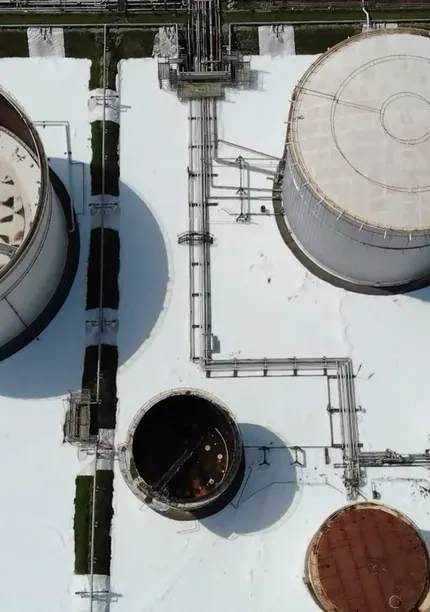Drone foto schuimtest