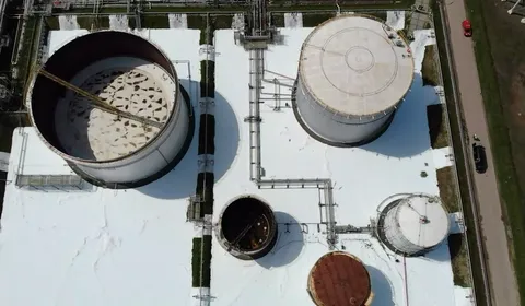 Drone foto schuimtest