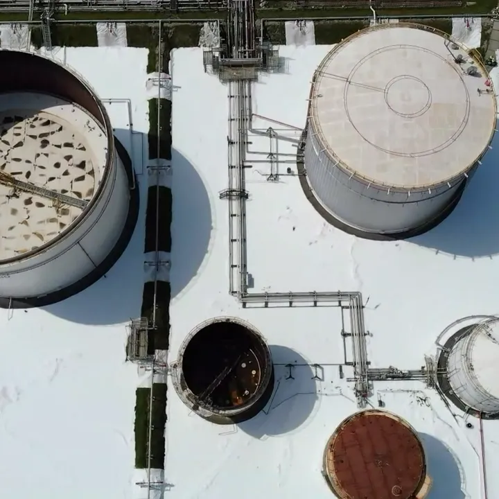 Drone foto schuimtest
