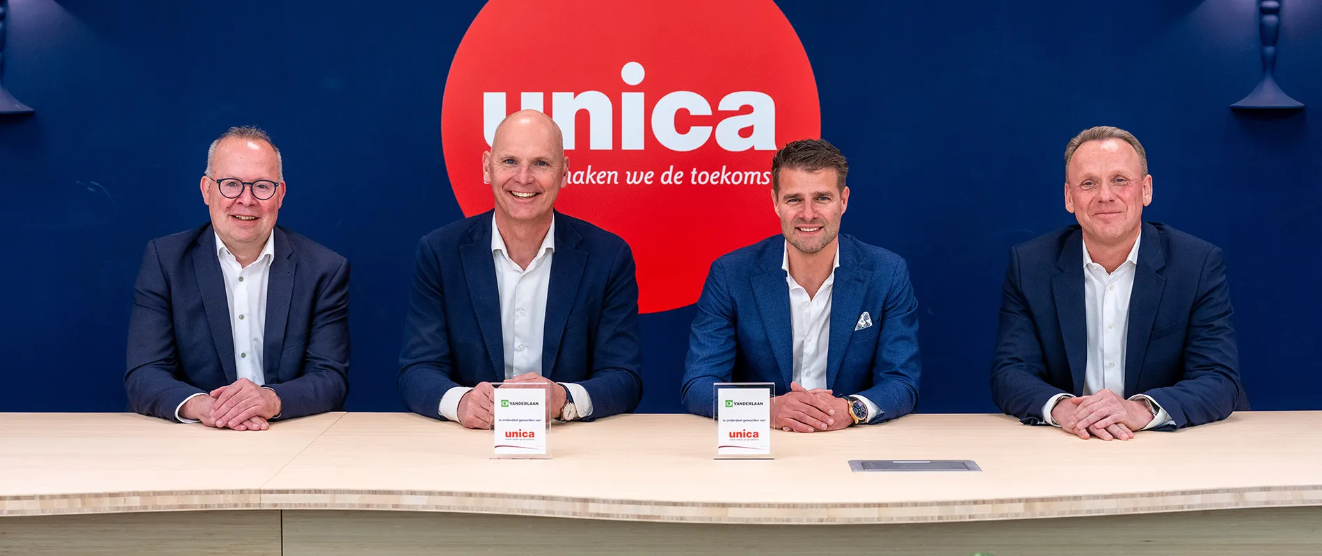 Aansluiting Van der Laan bij Unica