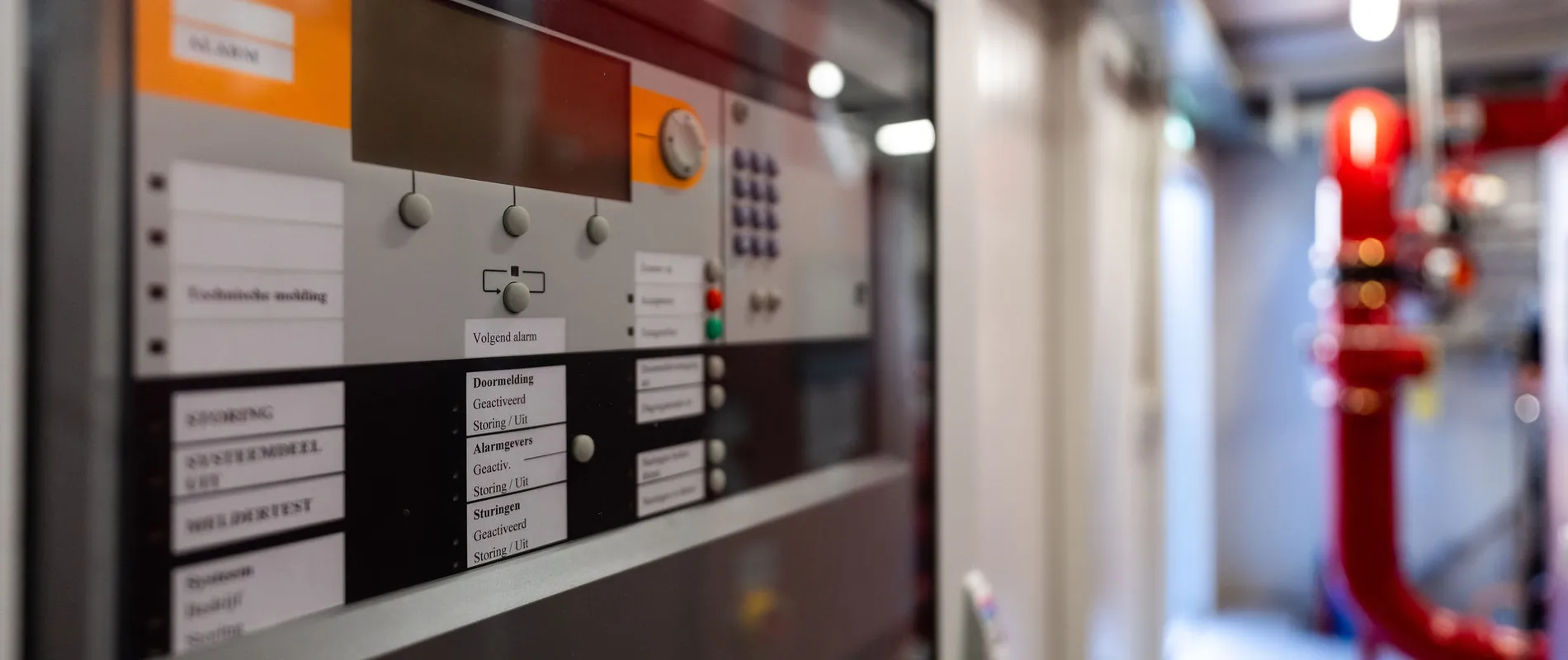 Branddetectie in pompkamer