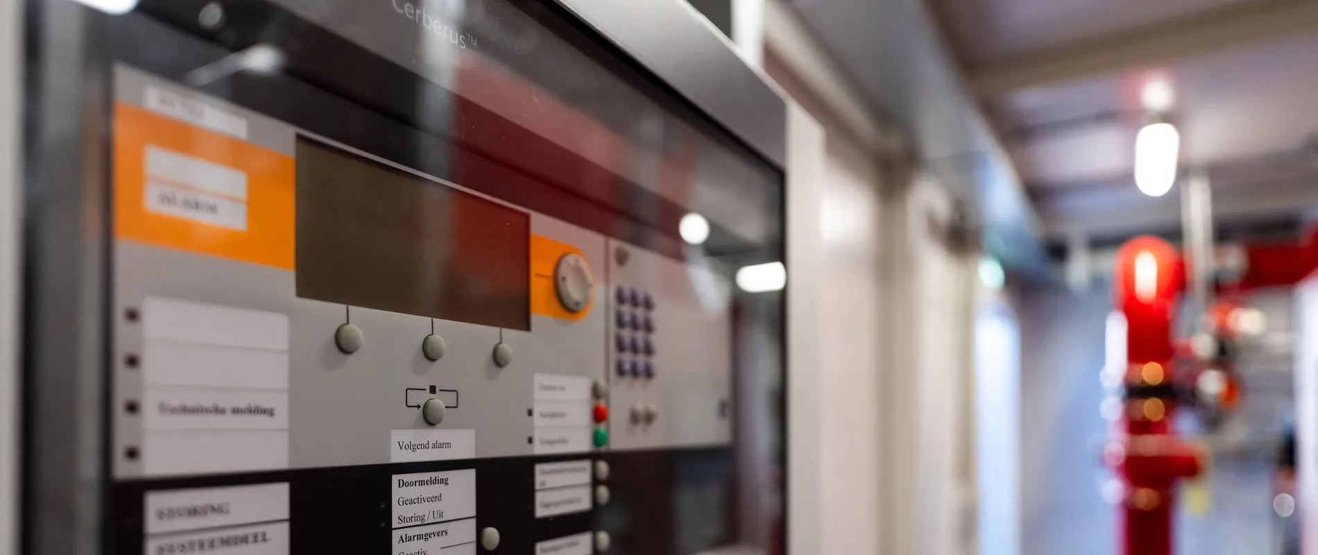 Branddetectie in pompkamer