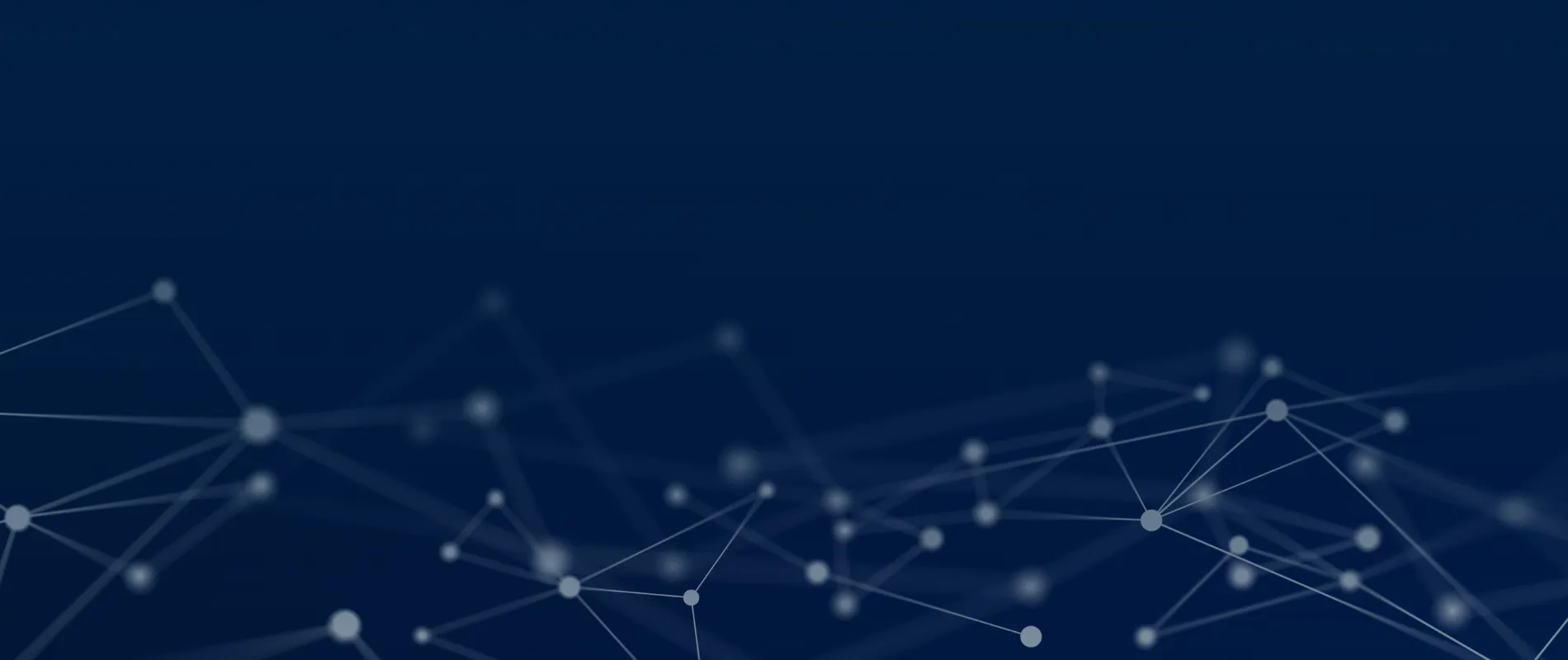 Abstract netwerkvisualisatie die digitalisering en connectiviteit symboliseert