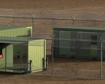 Beeld van zelfvoorzienende containers