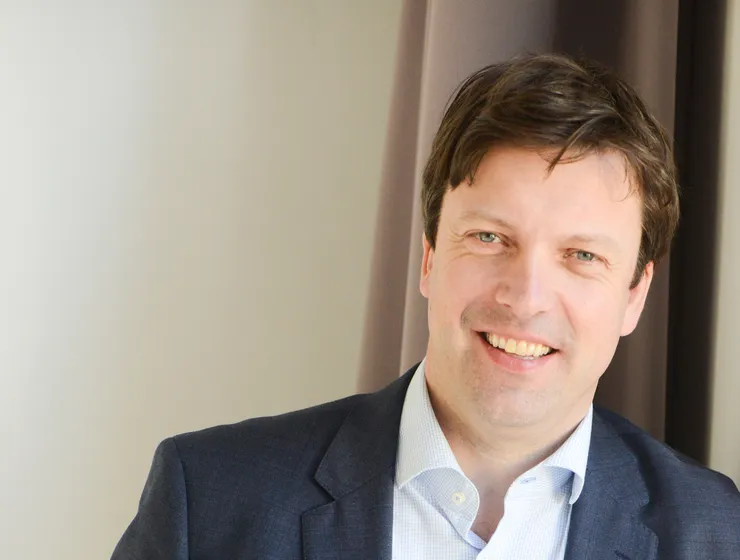Portretfoto Mediavertegenwoordiger Dick Haijma van Pressworks voor Unica
