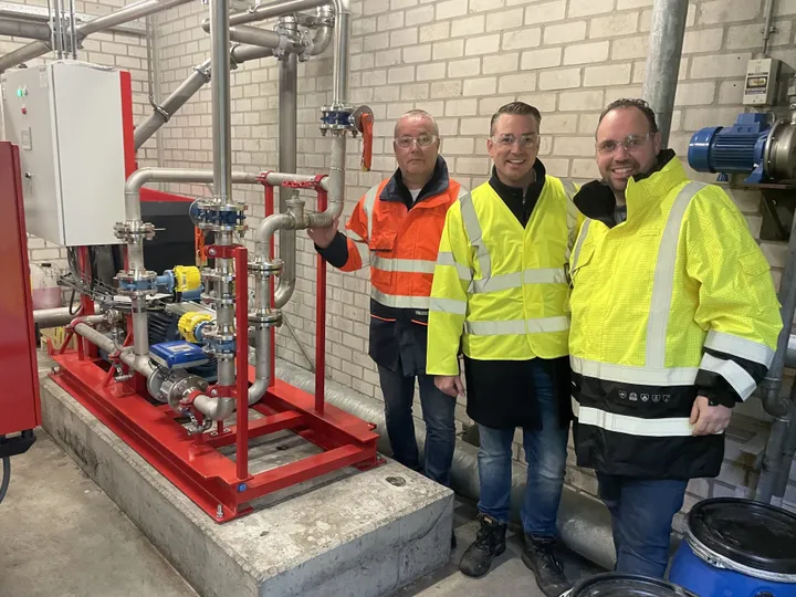 schuimbusinstallatie