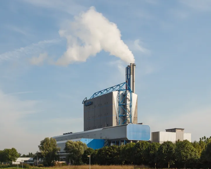 AVR plant in Duiven rookpluim