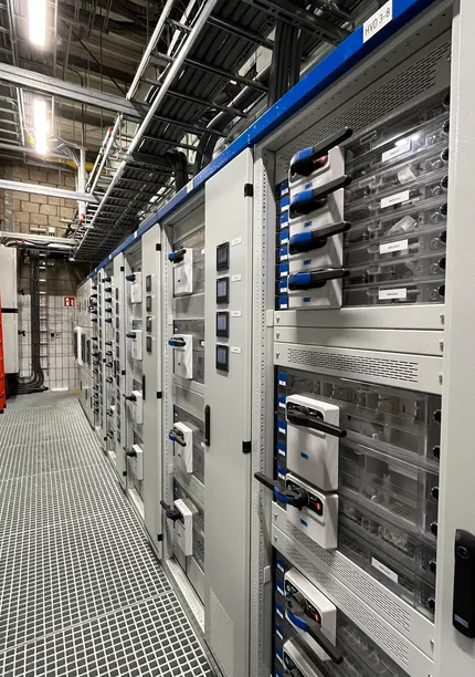 Technische ruimte Mora fabriek Maastricht dankzij Unica Industry Solutions