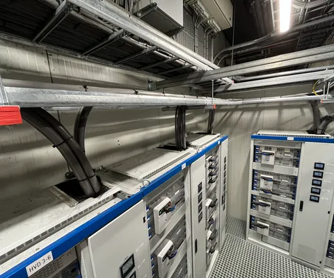 Technische ruimte Mora fabriek Maastricht