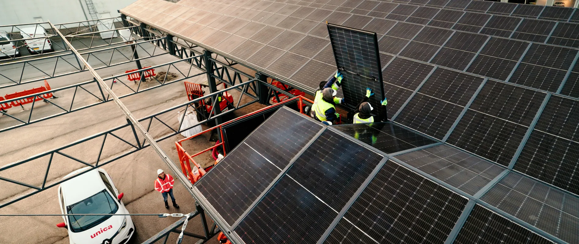 solar carport unica