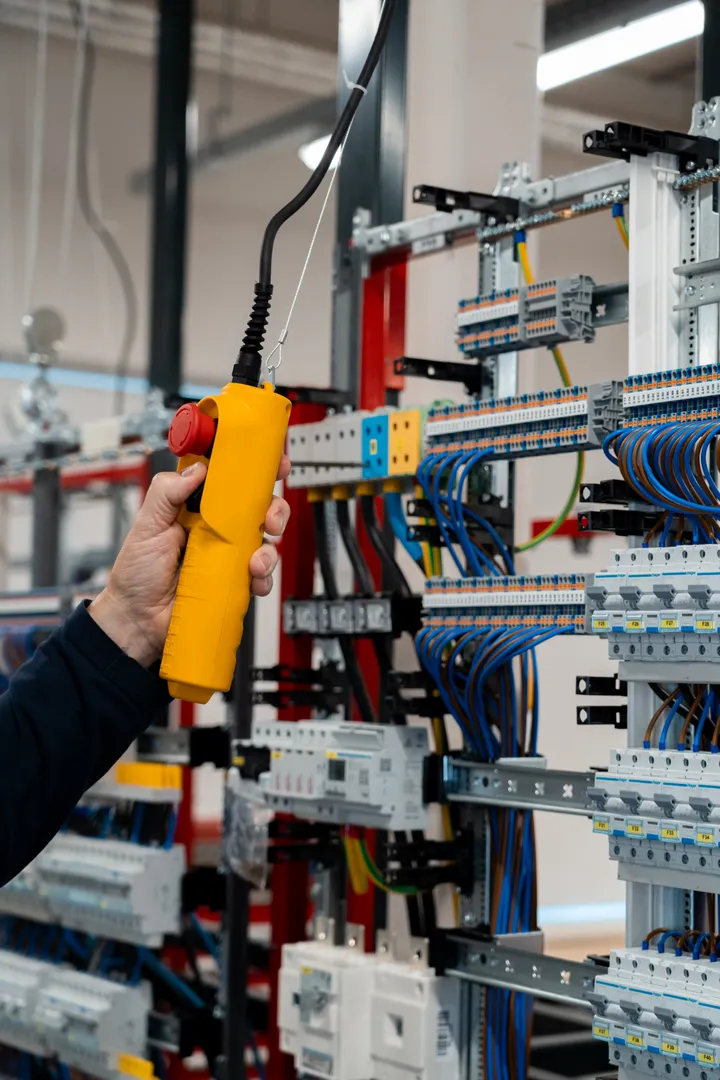 Mechanisme bij paneelbouw in de werkplaats