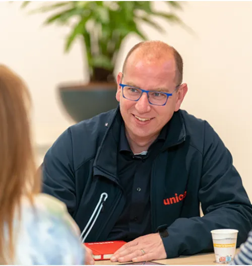 Wick Wesseling manager watertechniek Unica Building Services