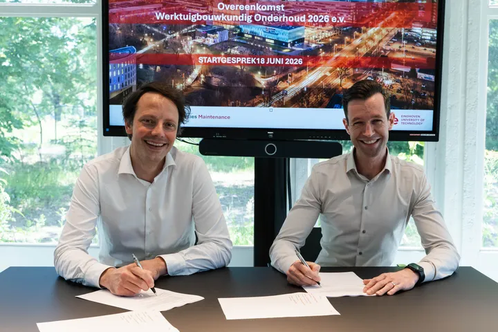 Ondertekening TU Eindhoven en Unica