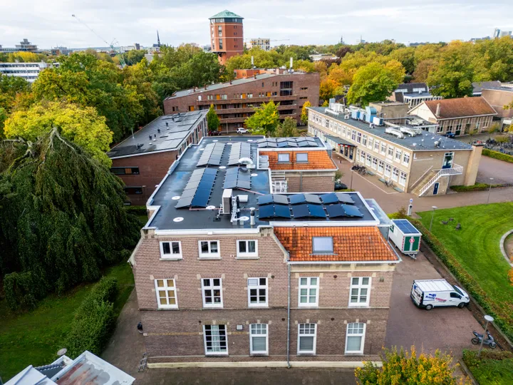 Gemeente zwolle monumentaal pand drone foto 2