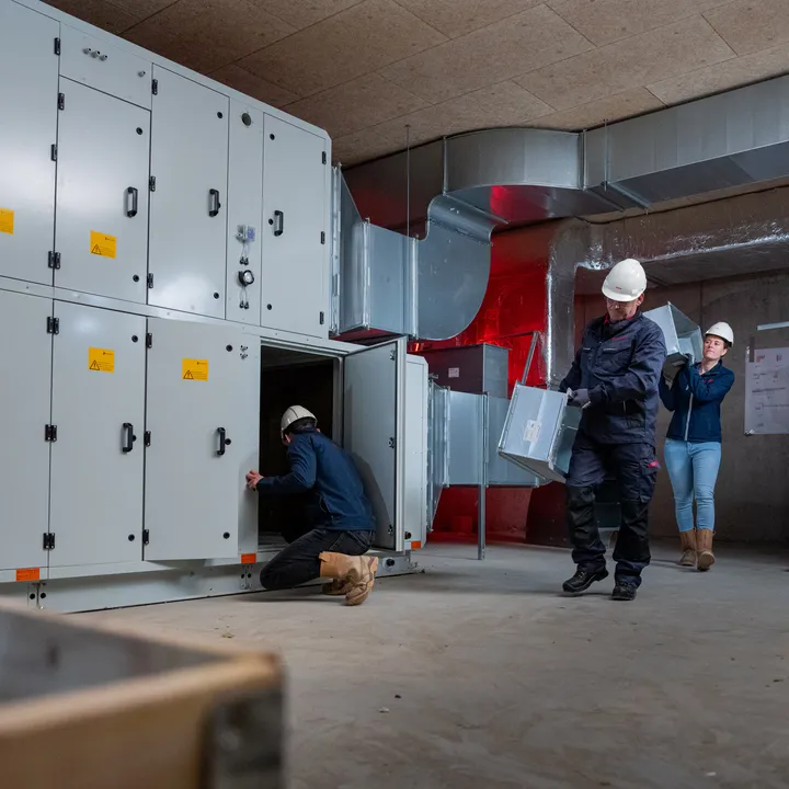 inspectie-luchtbehandelingskast