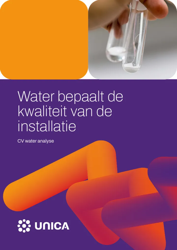 Voorblad Brochure Watertechniek Wateranalyse