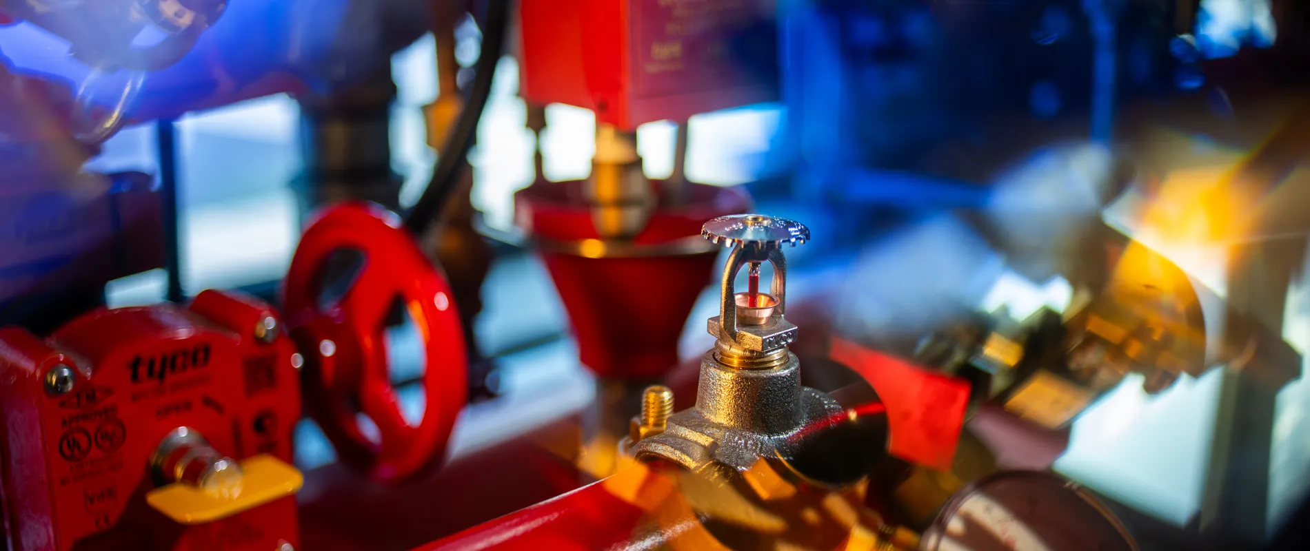 Demoruimte van Unica Fire Safety Sprinklerkop