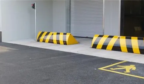 Roadblockers voor ingang