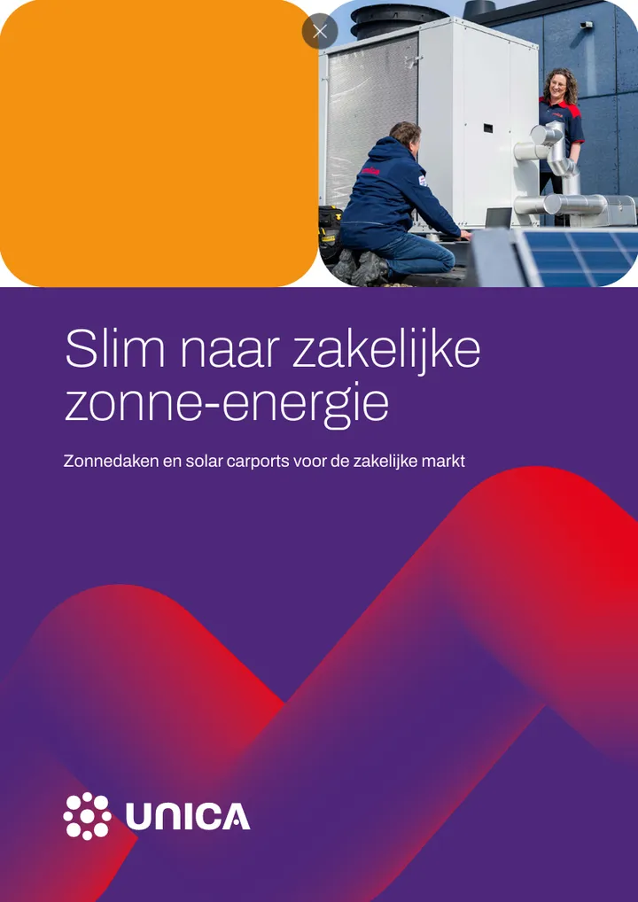 Voorblad Brochure Opwekken en Opslaan Solar Solutions