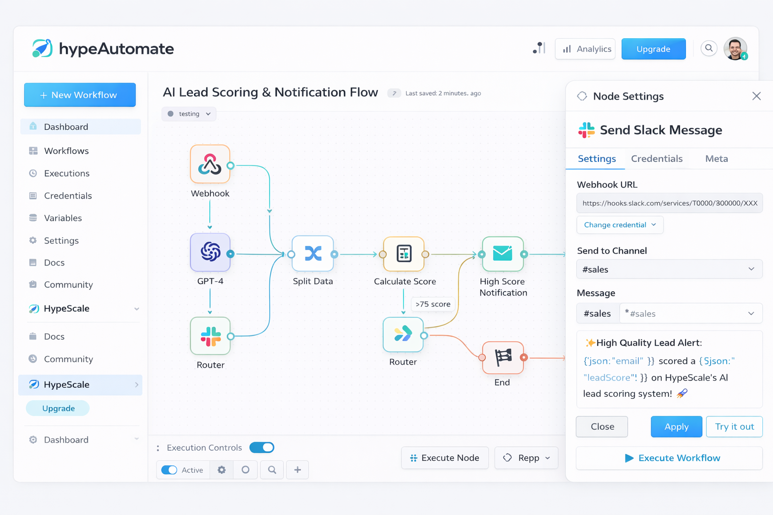 Visuelle Workflow-Orchestrierung mit KI-Unterstützung