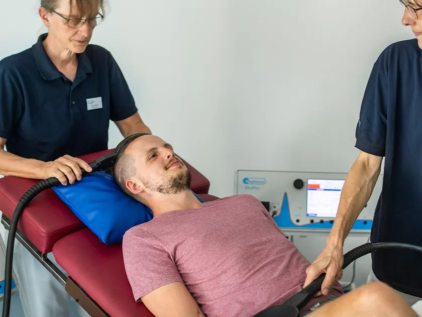 Repetitive neuromuskuläre Magnetstimulation