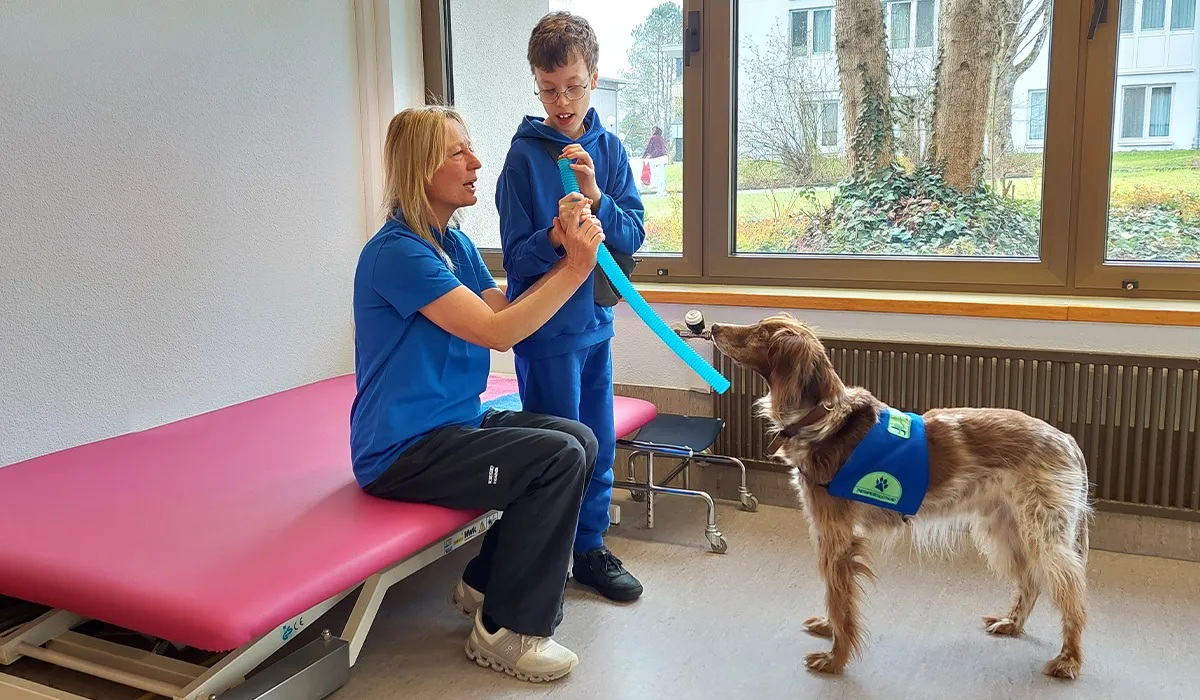 Tiergestützte Therapie in der Ergotherapie