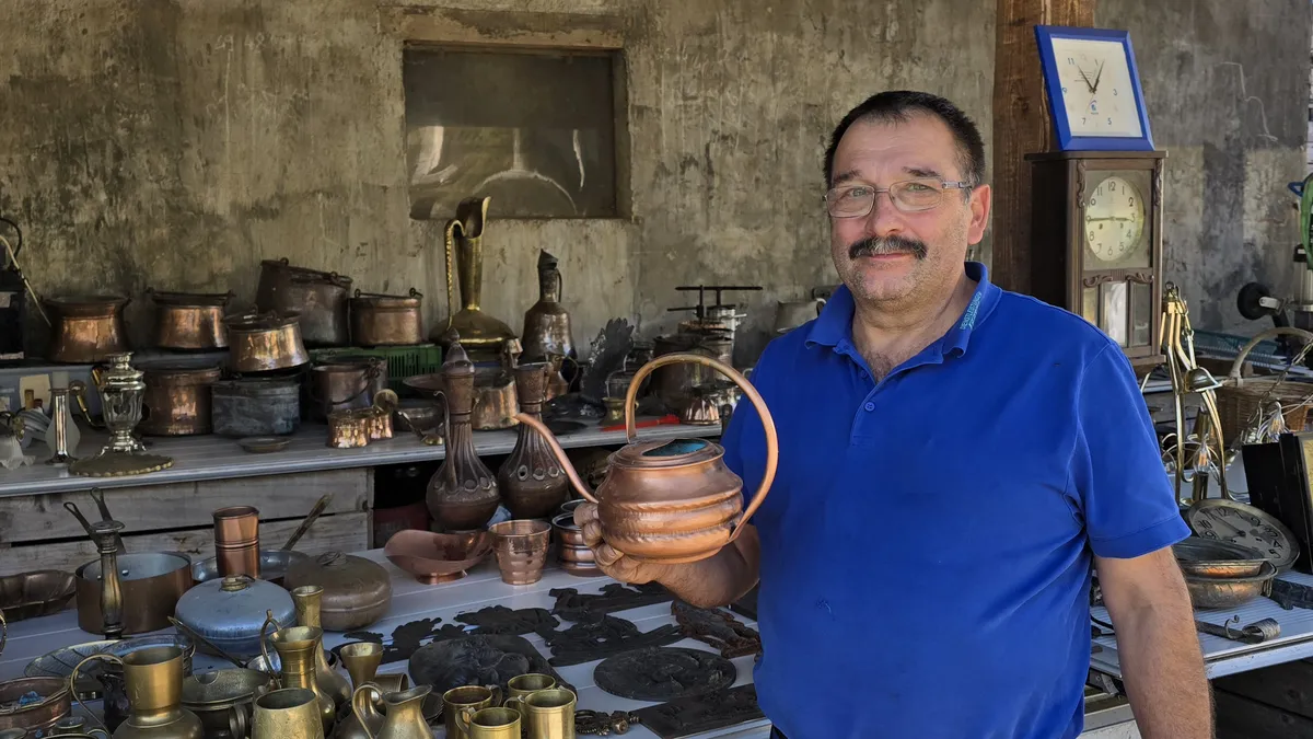 Dankeschön-Flohmarkt von Gottfried Feiss.