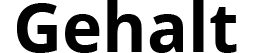 Gehalt