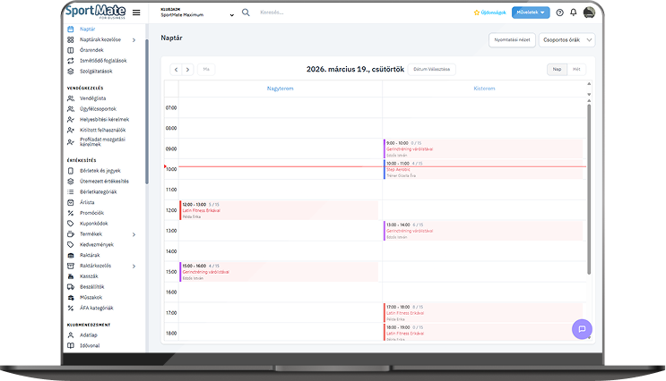 Calendar & Online Reservations