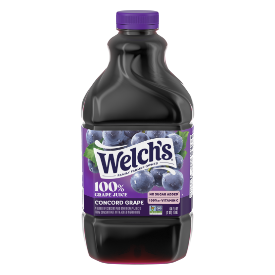 100% JUGO DE UVA CONCORD - 64 OZ BOTTLE Packing
