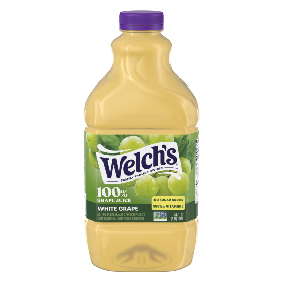 100% JUGO DE UVA BLANCA - 64 OZ BOTTLE Packing