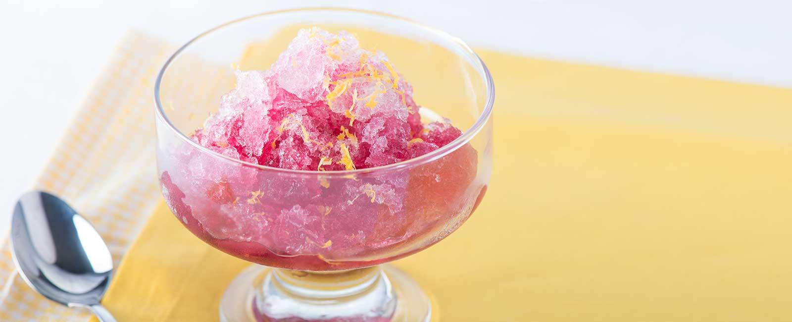 Lemon and Grape Granita  - Welch's