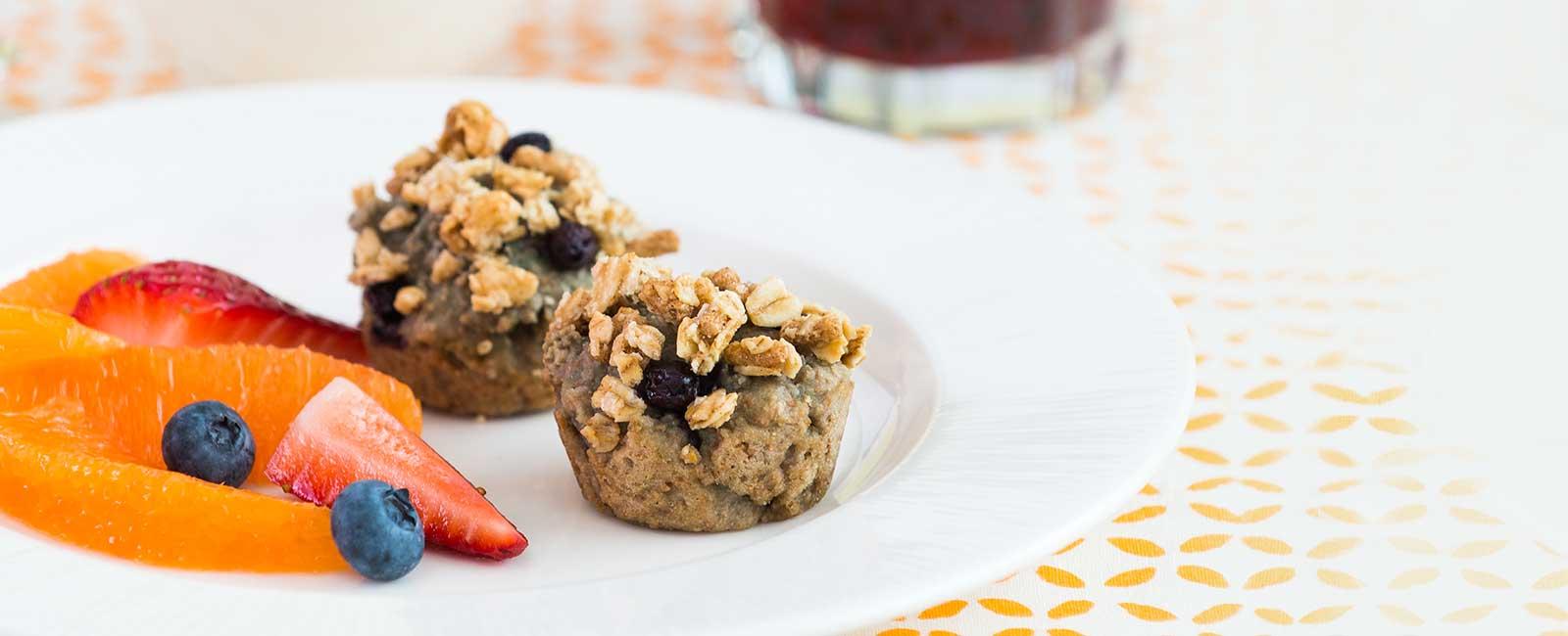 Grape Berry Crunch Muffins - Welch's