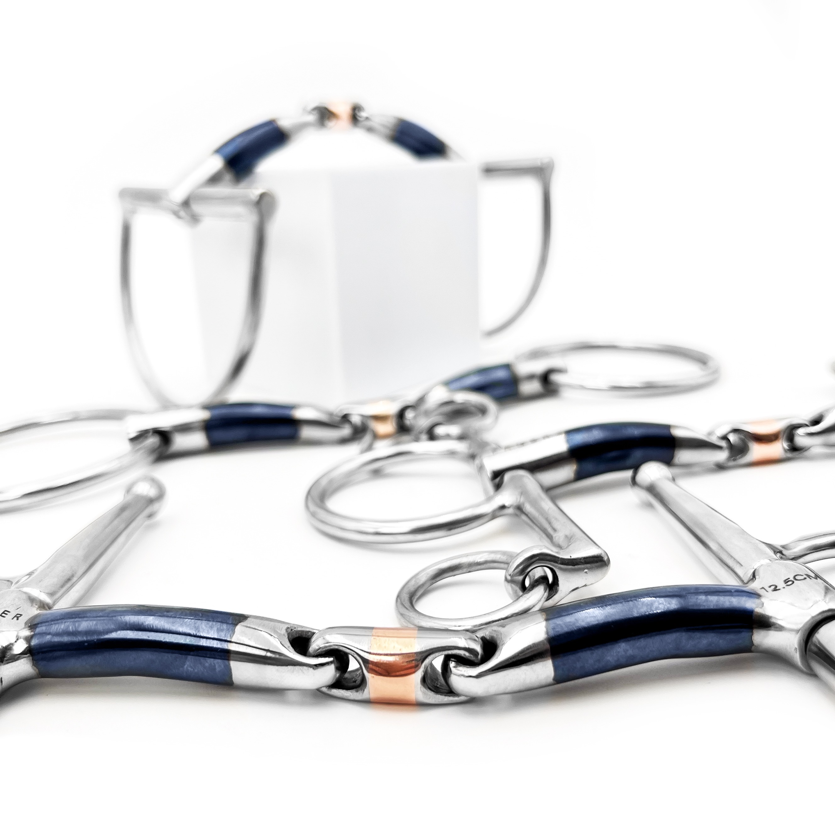 Embouchure Weymouth à Joues Coulissantes 4,5" – Avec Port Et Chaîne – Occasion