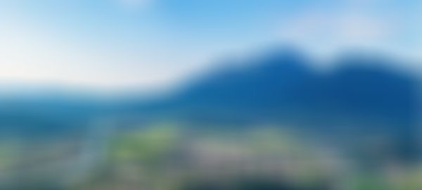 Luftaufnahme des grünen Reuttener Talkessels mit dem sich schlangelnden Lech, eingerahmt von Reutte zur Rechten, Lechaschau zur Linken und Pflach in der Ferne, eingebettet in saftige Wiesen vor der beeindruckenden Kulisse des bewaldeten Säulings unter strahlend blauem Himmel.