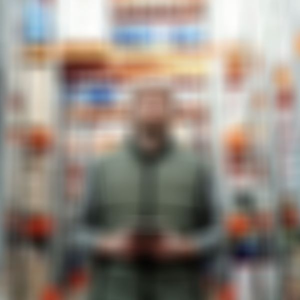 Person in warehouse
