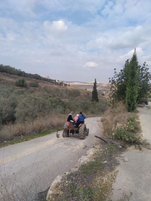 Back in Kfour after the ceasefire.