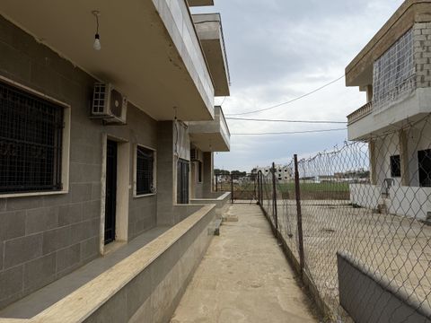 The shelter where Riham and her family are staying is run by Frontliners for Change, a Syrian-run aid group.